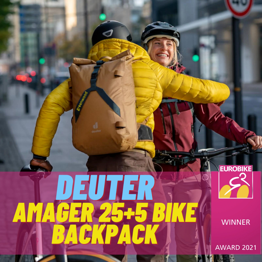 DEUTER AMAGER 25+5 ( Original Deuter, 25L + 5L Volume, Cycling Bag) Waterproof Bag, Fits 15
