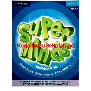 SUPER MINDS ENGLISH WORK BOOK YEAR 1  BOOK 1A CEFR @ SJKC SK SJKT KPM