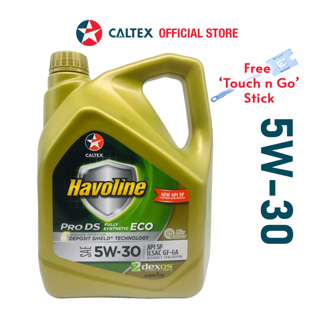 Caltex Engine Oil 5W30 Fully Synthetic Havoline ProDS Fully Synthetic