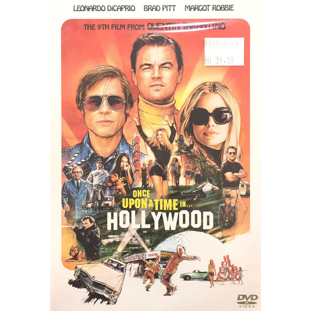 English Movie Once Upon a Time in Hollywood (DVD) (2019)