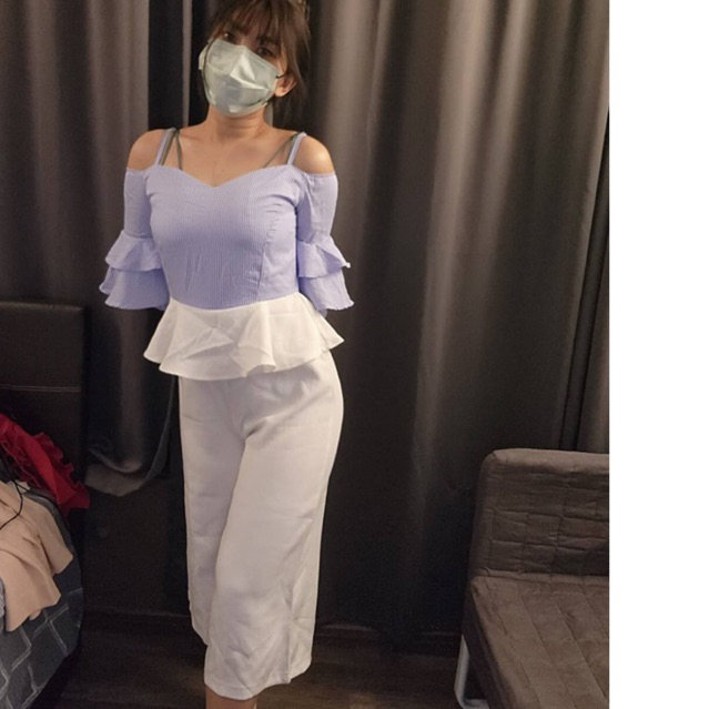 🧥Jumpsuit, long-sleeved suit 连身长裤套装 连身衣 连身裤 连身套装 长袖套装