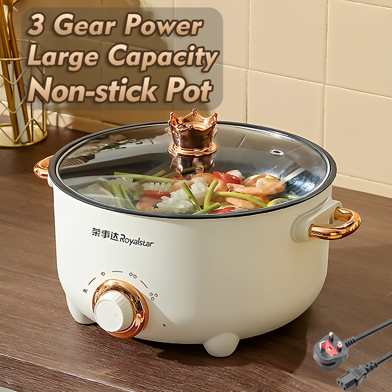 [Ready Stock] Electric Cooker Multi Cooker Electric Pot Electric Cooker Periuk Nasi Elektrik Periuk