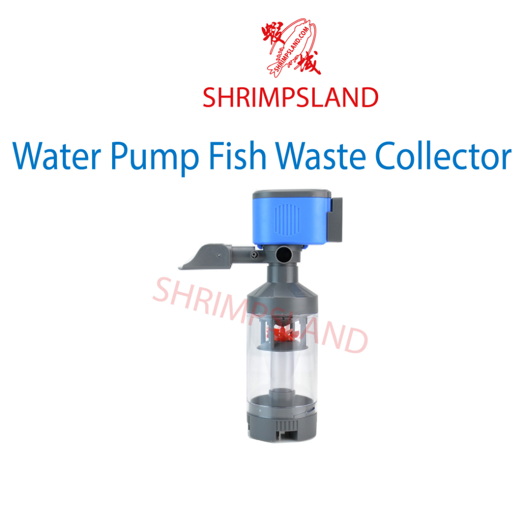 [SHRIMPSLAND] Aquarium Water Pump Driven Fish Waste Collector Suction