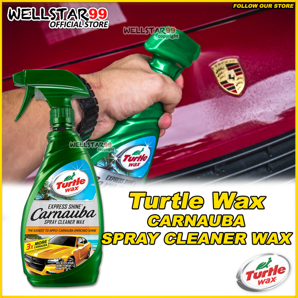 Turtle Wax Express Shine Carnauba Spray Cleaner Wax 16