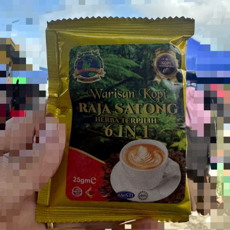 Kopi Raja Satong Khasiat 6 dlm 1, Kopi Bertenaga Kopi utk Sihat