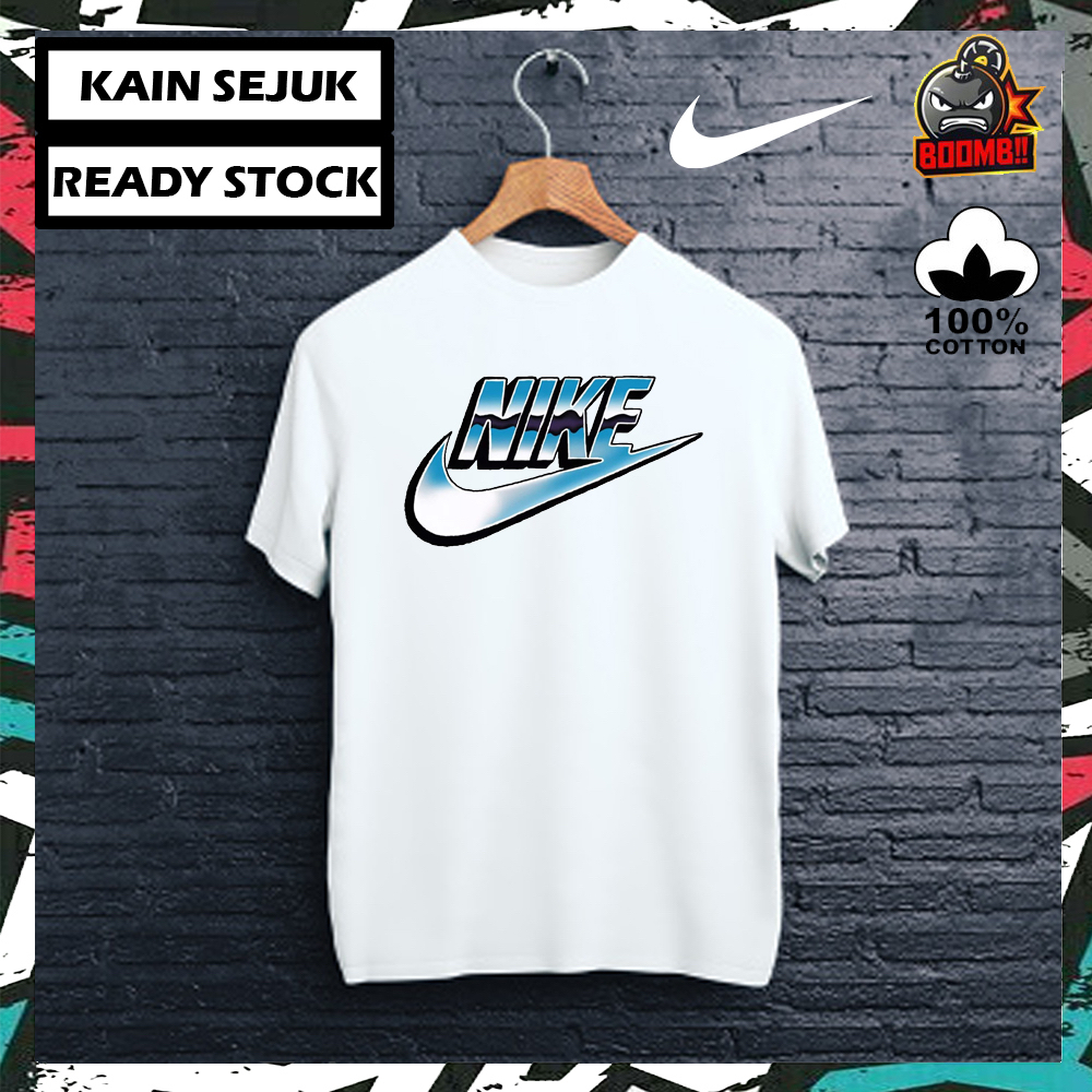 ?100% PREMIUM COTTON? NIKE SPORTWEAR V2_2  Cotton Tshirt T Shirt Tee Tops Men Women Unisex Baju Lelaki Wanita Perempuan