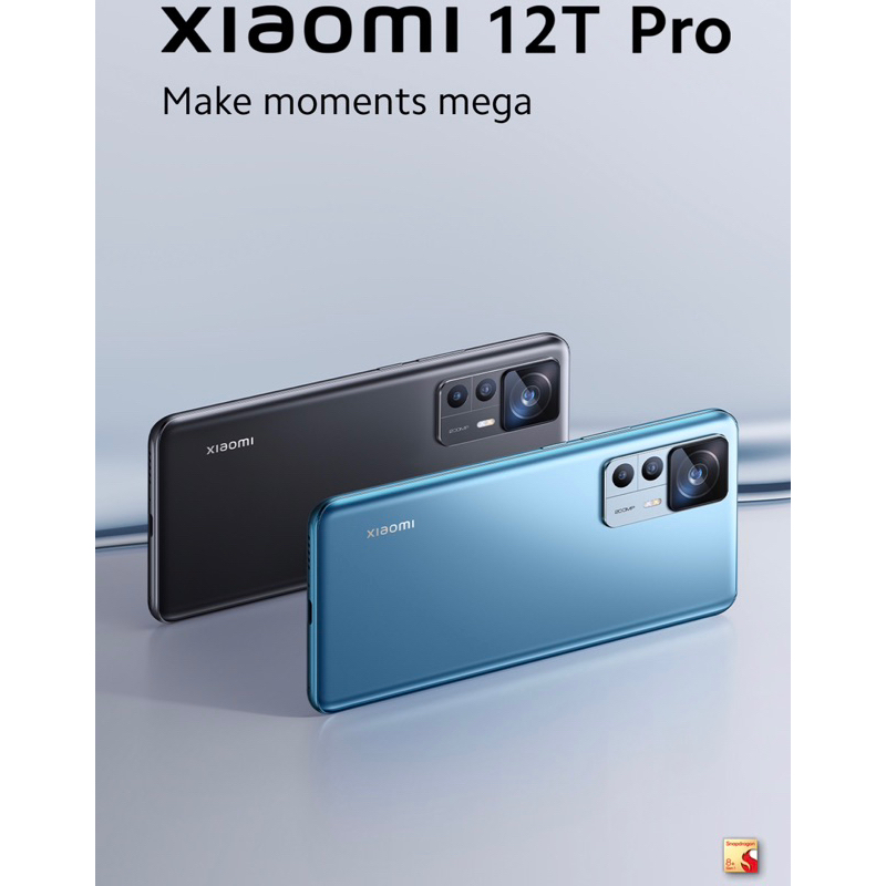 XIAOMI 12T Pro 8/12GB RAM + 256GB ROM🛡️ Make Moments Mega