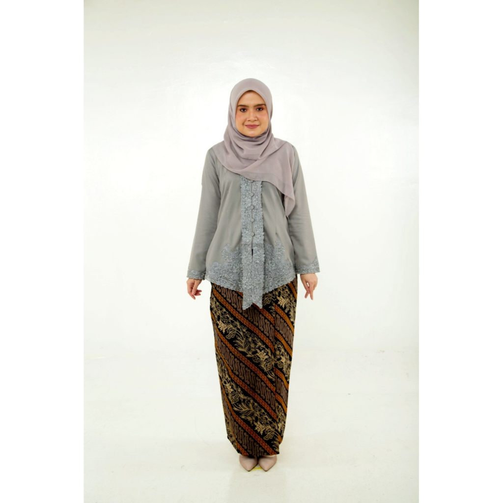 New Arrival! Kebaya Kartini Grey