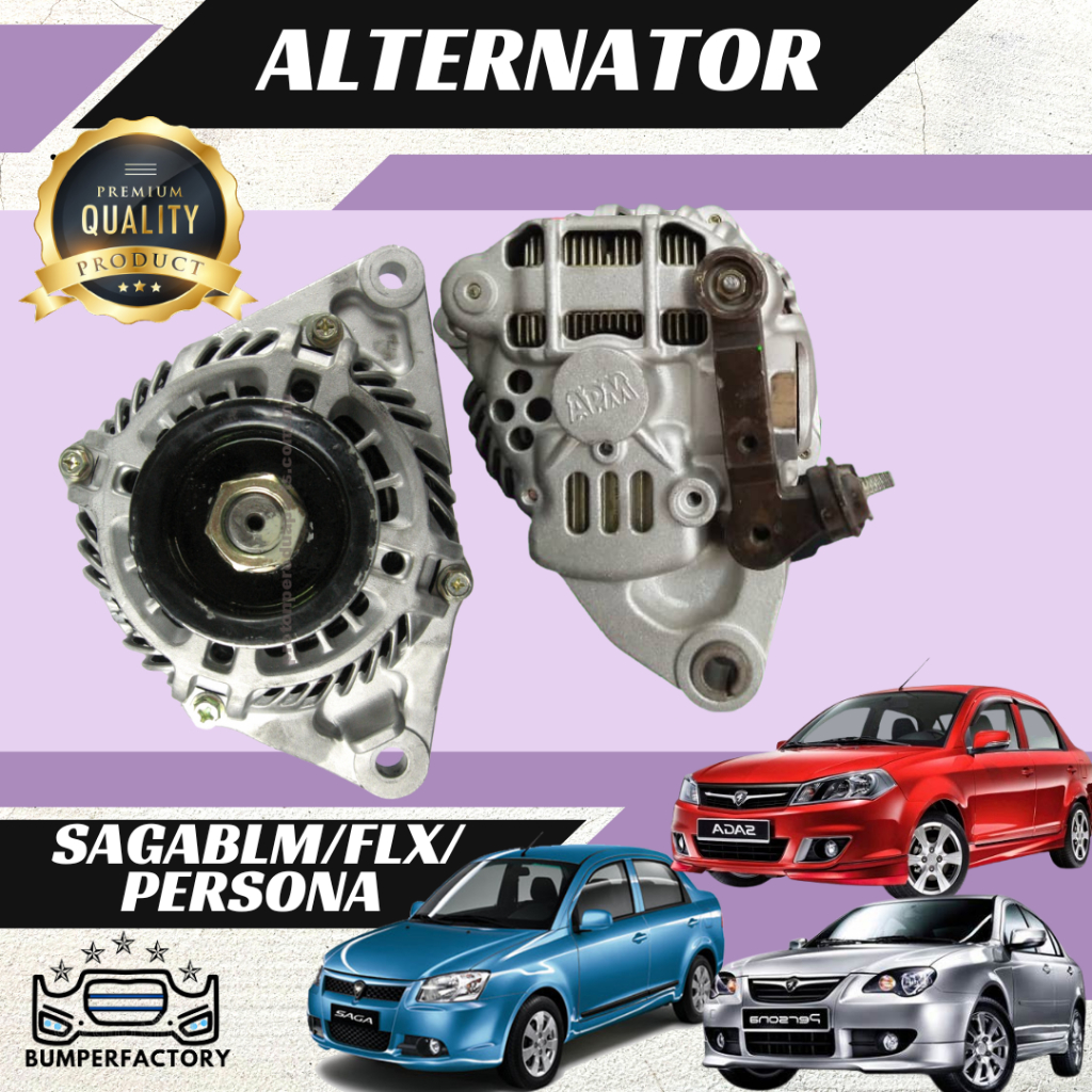 PROTON SAGA BLM FLX PERSONA NEW RECOND ALTERNATOR 90AMP 100 NEW HIGH