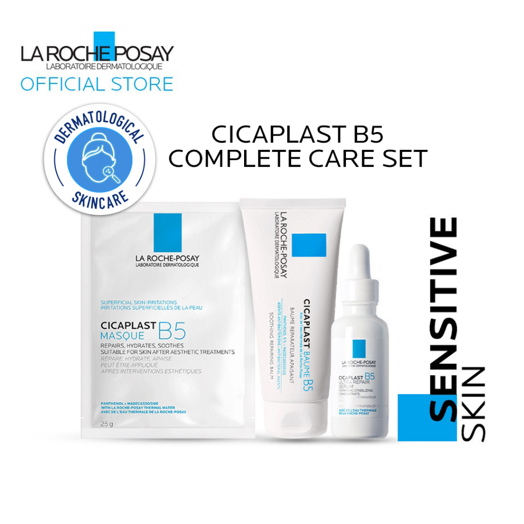 La Roche Posay Cicaplast B5 Complete Care Set - Anti-Acne/Jerawat | Shopee  Malaysia