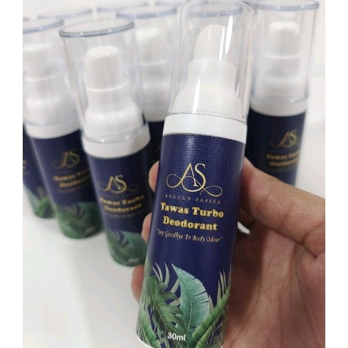 ( NEW! ) Deodorant Tawas Turbo 30 ml Hilang Bau Badan