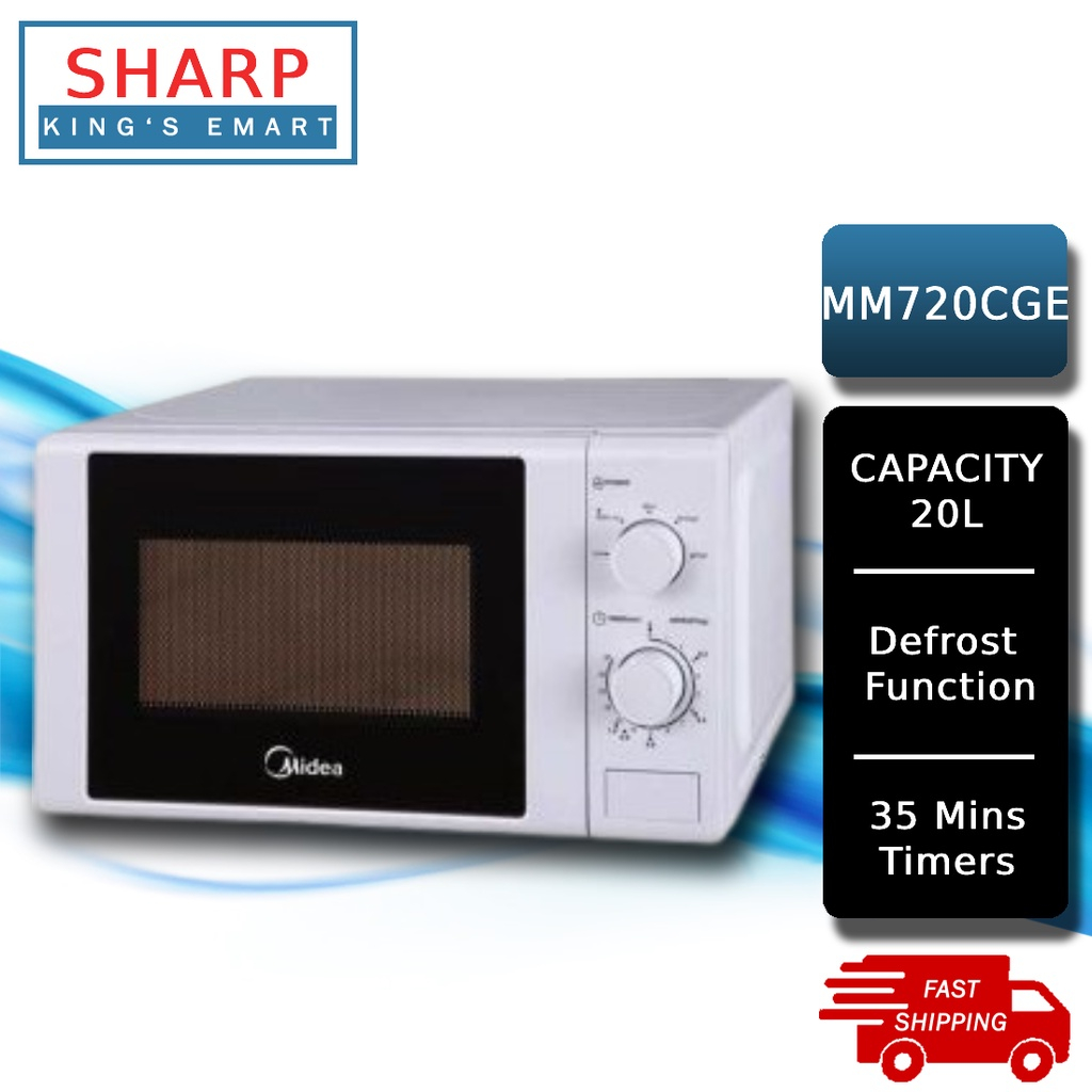 MIDEA Microwave Oven (20/25/34L) MM720CGE / MM720CXM / EM825AGS / MMO-EG925EXX / ER-SGS20 / R219EK / ER-SM20(W)MY