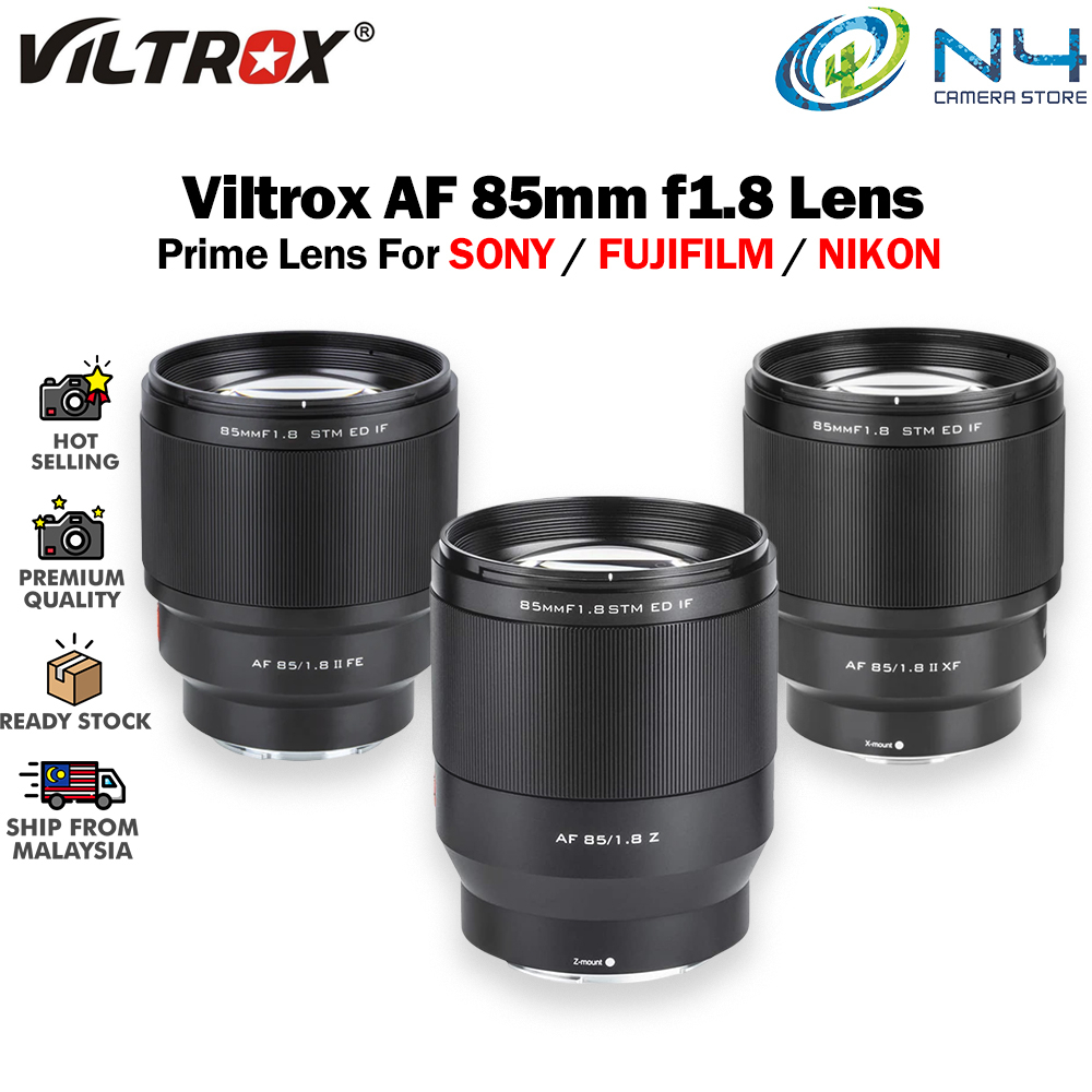 Viltrox AF 85mm f1.8 II Mark II Auto Focus Lens for Sony FE