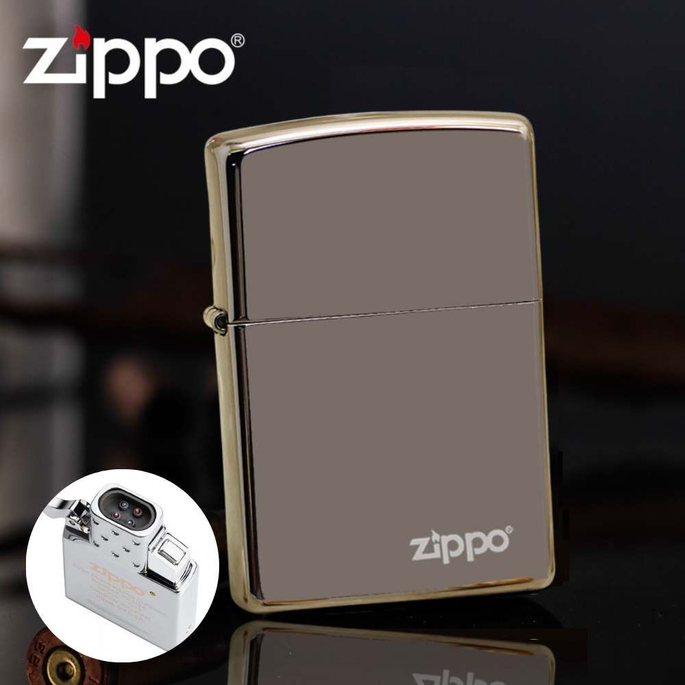 Black Ice With Logo 150ZL Zippo Lighter Comes With Arc Electric Insert Zippo Lighter Shopee
