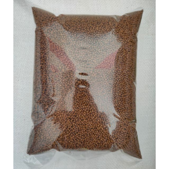 Makanan ikan 1kg saiz 1mm-2mm/4mm/7mm air tawar , aquarium fish food dedak laga koi puyu guppy patin kelisa betta kelah