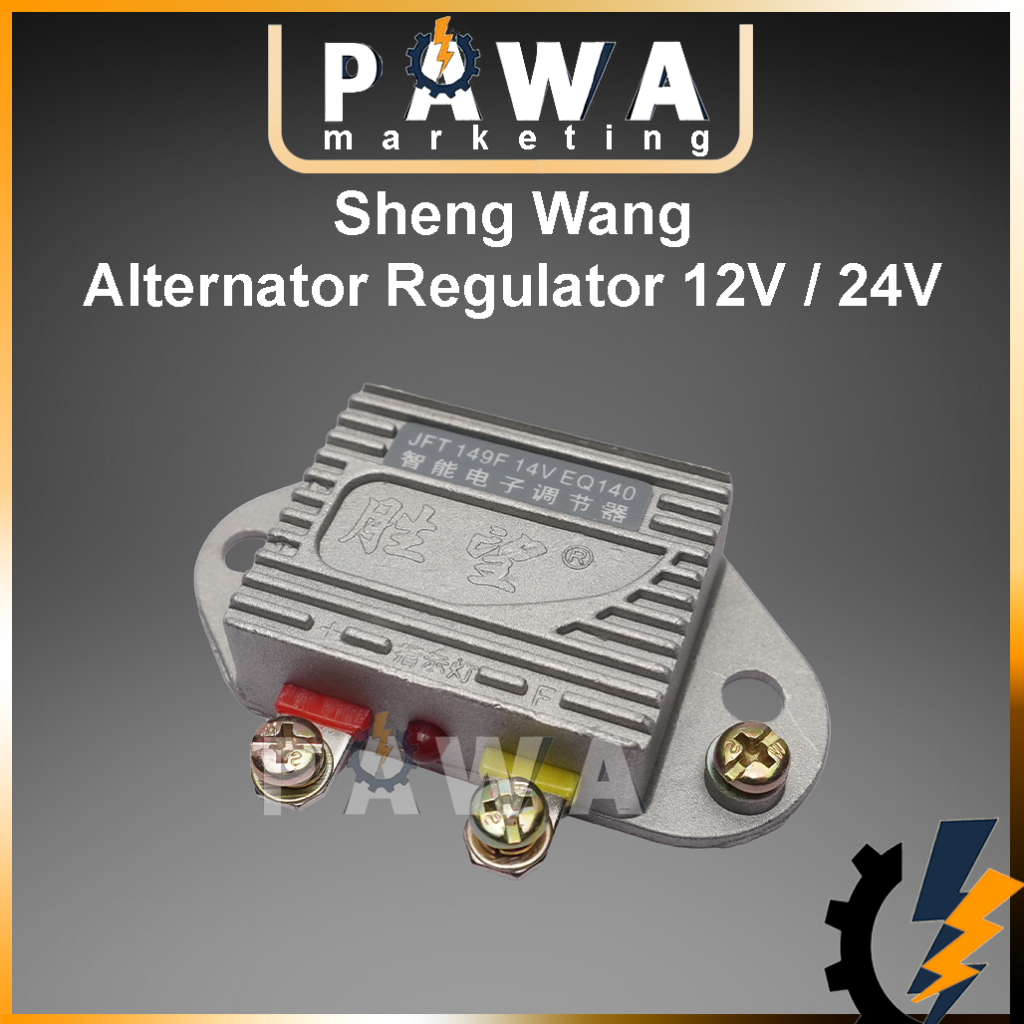 Pawa ShengWang Electronic Alternator Regulator JFT149K 12V 14v1500W JFT249K 24V 28V2000W Car Vehicle Lorry Feri Boat