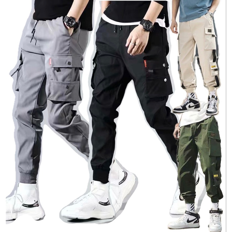 Cargo Pants Seluar Lelaki Pants Men Cargo Seluar Kargo Lelaki工装裤