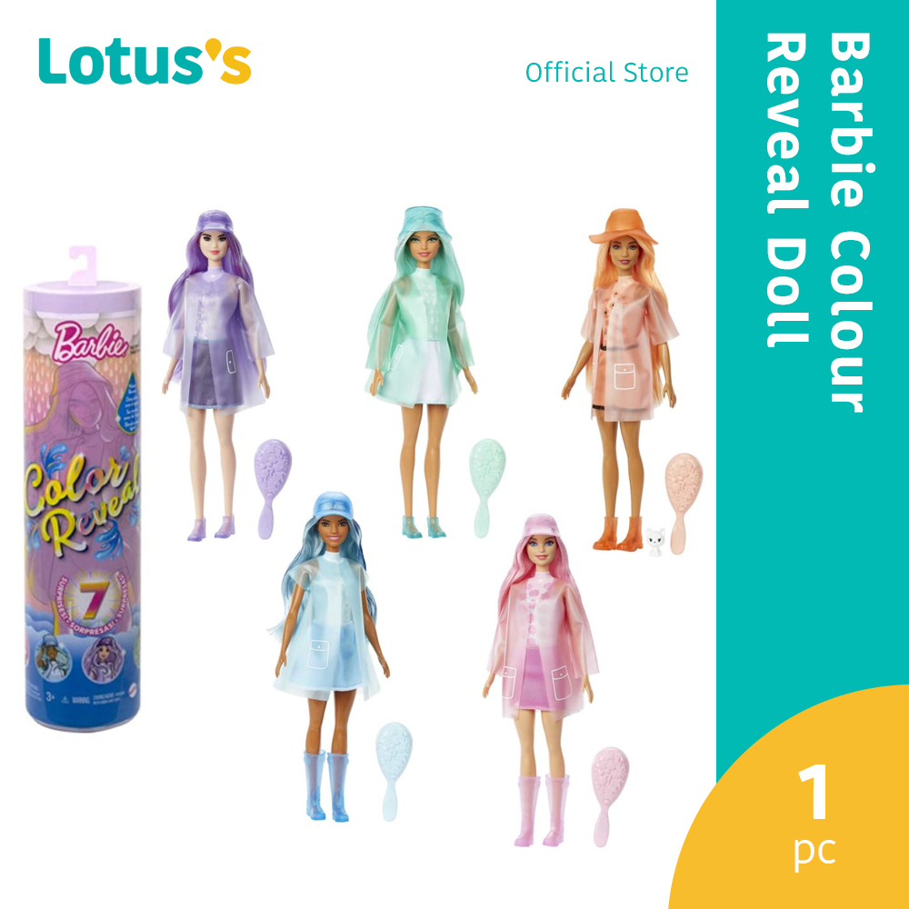 Barbie Colour Reveal Doll HDN71 Shopee Malaysia