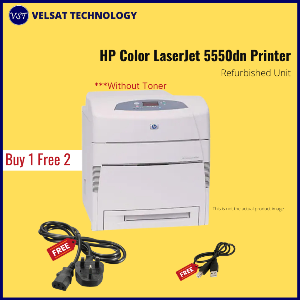 HP Color LaserJet 5550dn Printer [Refurbished] Shopee Malaysia
