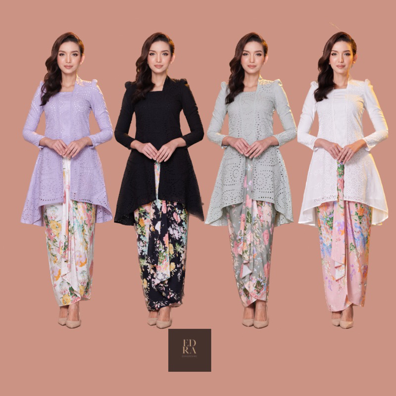 Kebaya Ratna Embroidery Raya 2023 | Shopee Malaysia