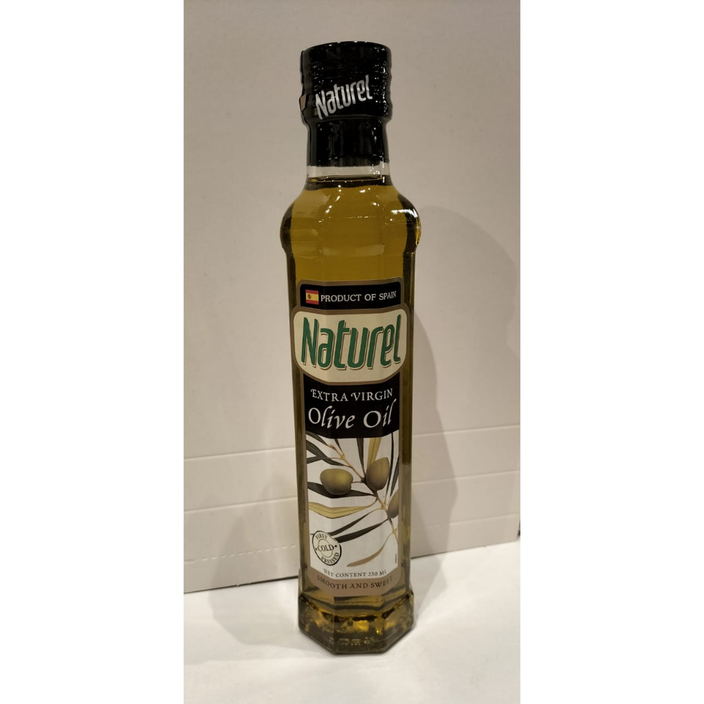 NATUREL Minyak Zaitun Extra Virgin / Extra Virgin Olive Oil 250ml