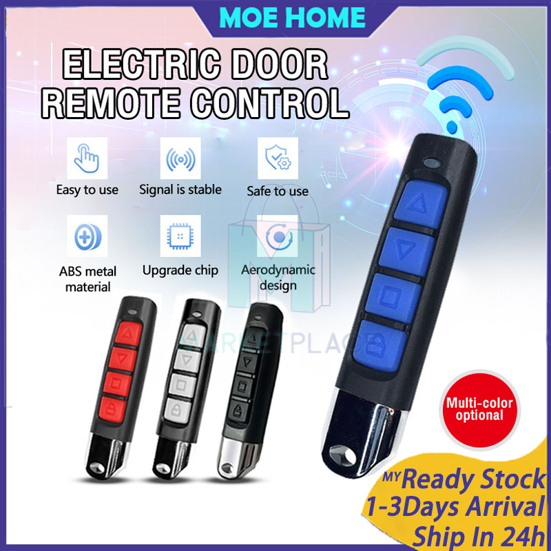 330/433mhz Auto Gate Remote Control 4 Button Garage Door Remote Key Remote Control Duplicator Garage Door Opener 自动门遥控器