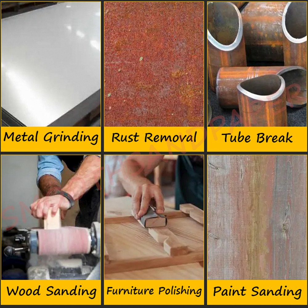Sandpaper Belts Aluminium Oxide Kertas Pasir 30mmX533mm (1.18"X21") 微型打磨电动机砂带30*533金属打磨磨刀开刃 image 4
