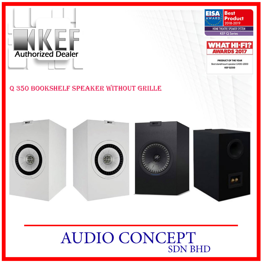 Pair White Stands W/Adjustable Height For KEF Q150, 45 OFF