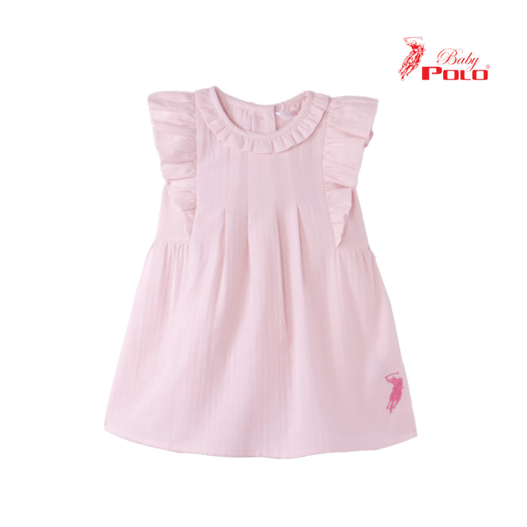 Baby Polo Girl Pastel Sleeveless Dress 10-202431