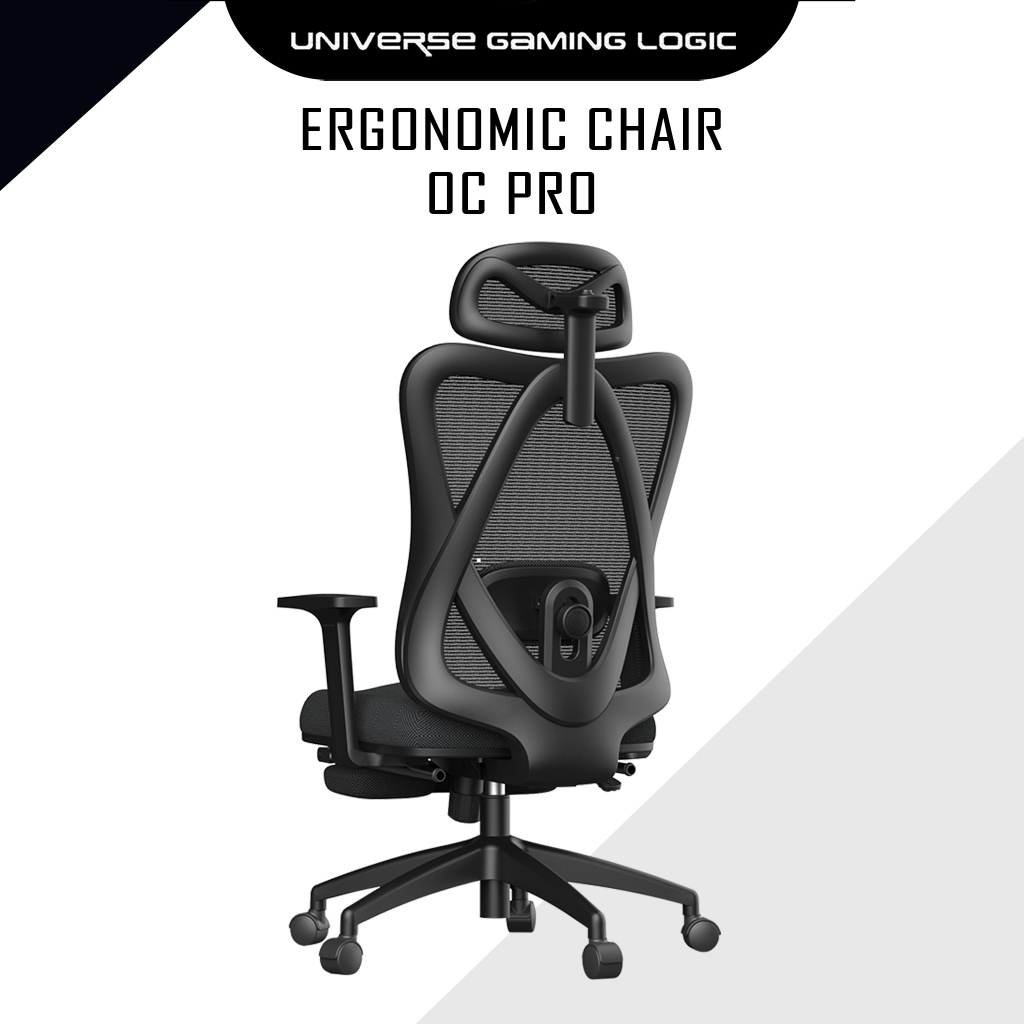 OC PRO Ergonomic Office Chair Suitable For Long Hour Siting Workers/ Kerusi Ergonomik sesuai untuk kerja dalam rumah