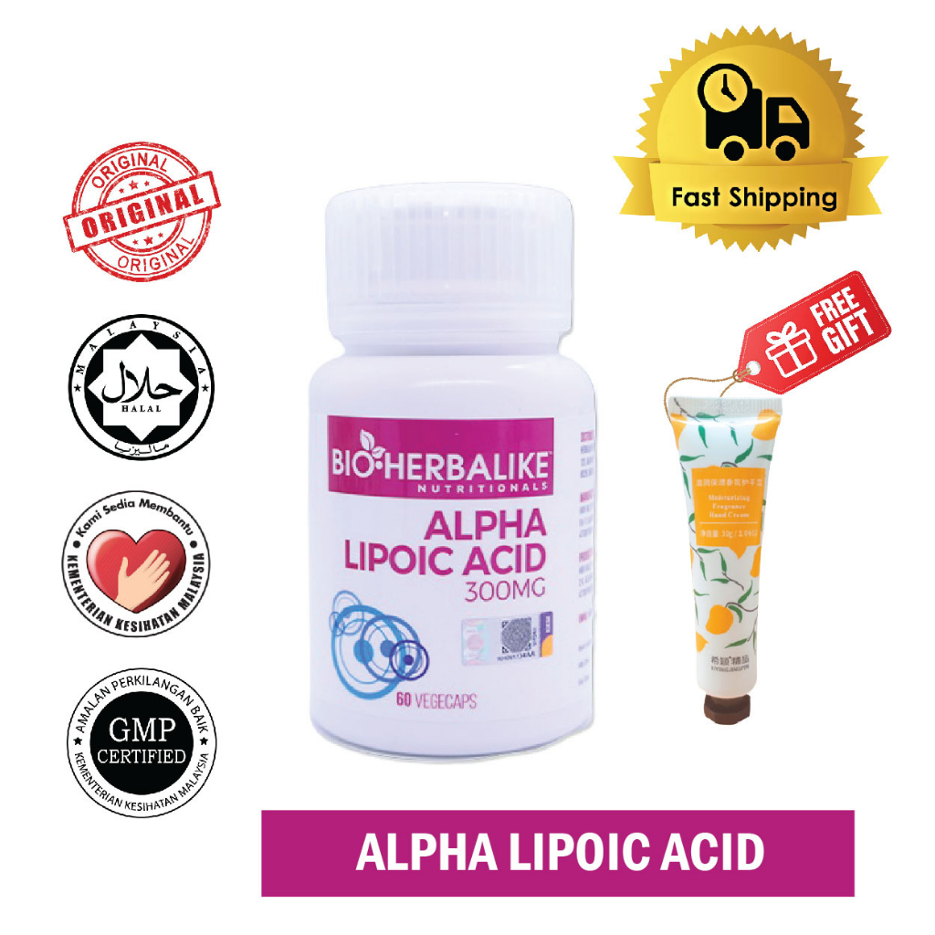 Picture of BIO HERBALIKE ALPHA LIPOIC ACID (ALA) / For Longevity & young look ...