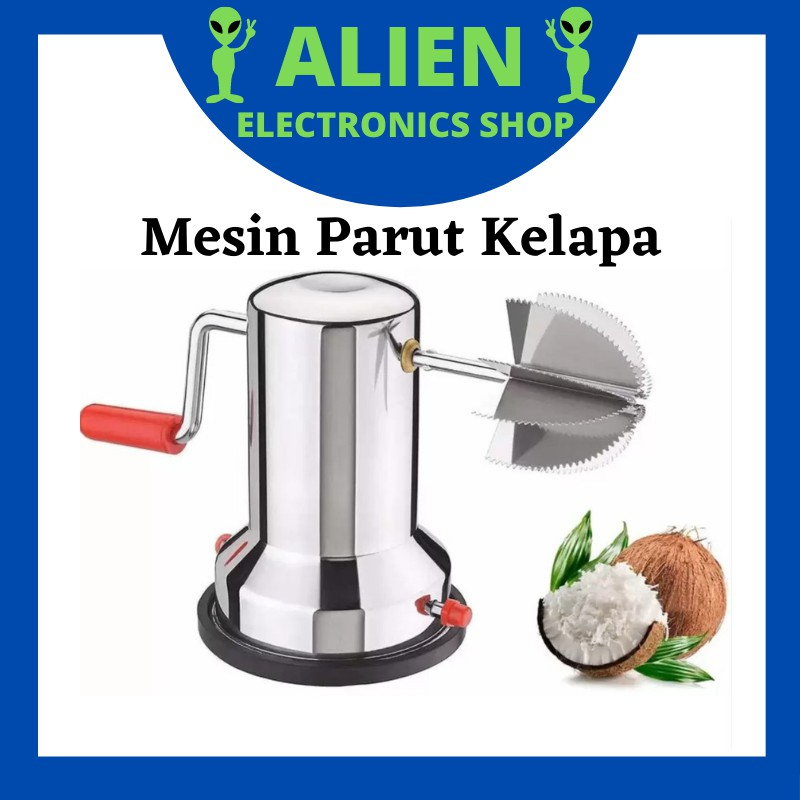 [clear stock] Mesin Parut Kelapa / Kelapa Parut Mini / Pemarut Kukur Perah Santan Kelapa / Coconut Scraper