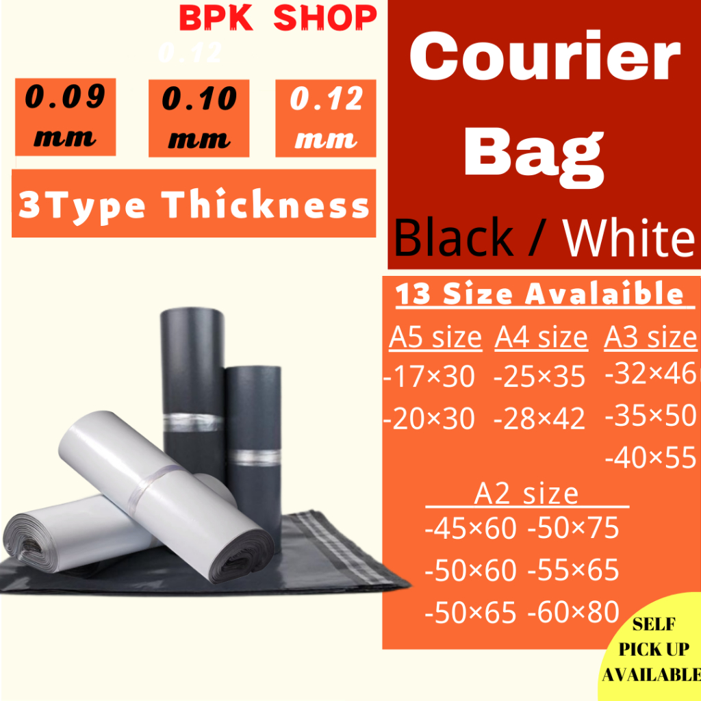New?Half New Material Courier Bag Kurier beg 快递袋 Parcel bag packaging plastic bag flyers plastik