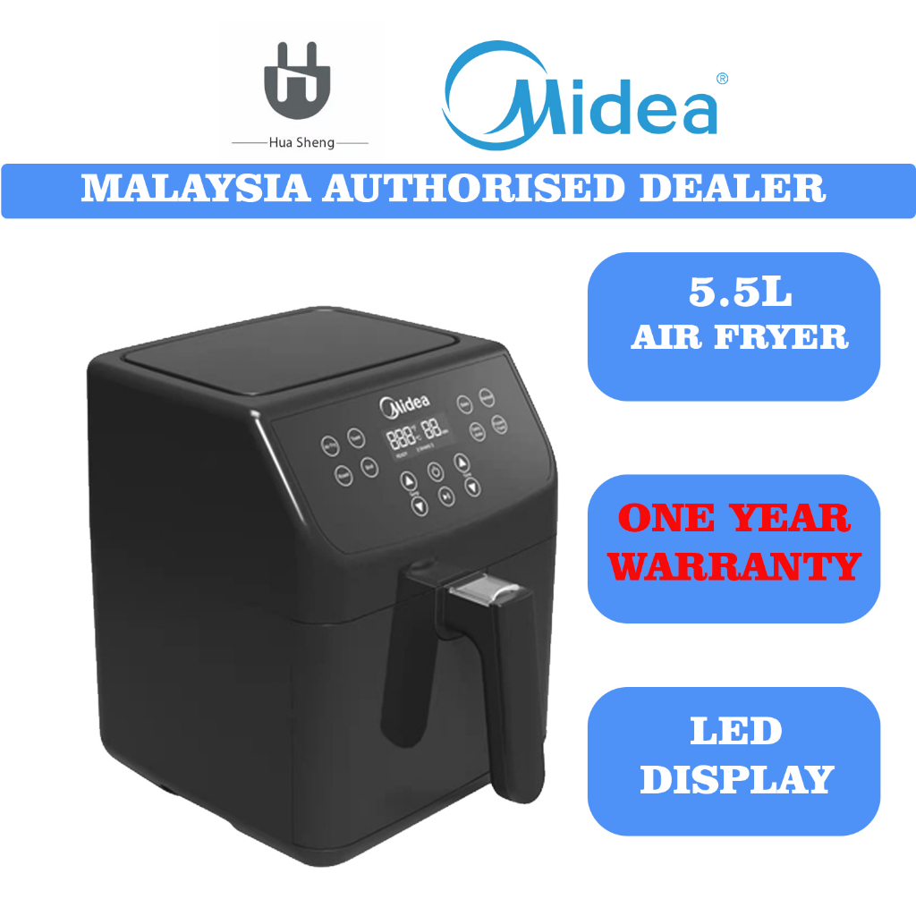 Midea MAF-D55A 5.5L Air Fryer | Shopee Malaysia