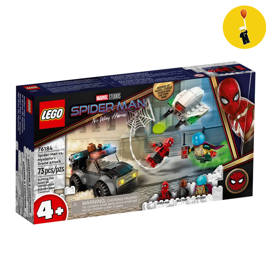 LEGO 76184 Marvel Spider-Man vs. Mysterio’s Drone Attack (Condition as photo show)