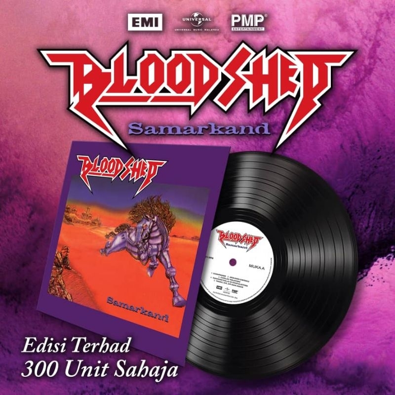 (LP) BLOODSHED- SAMARKAND(LIMITED) 300 COPIES ..RELEASE DATE 10.3.2023.