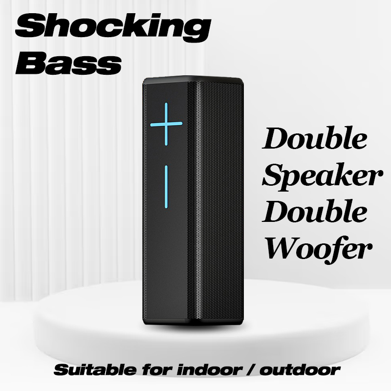 Shocking Bass High powered subwoofer Bluetooth USB AUX Portable Speaker