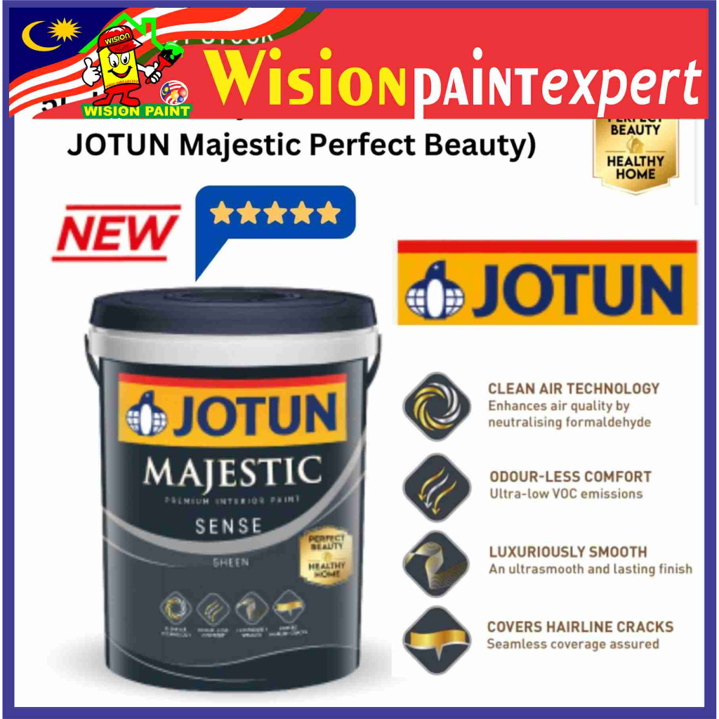 1L JOTUN Majestic Sense REPLACE JOTUN Majestic Perfect Beauty (Color ...