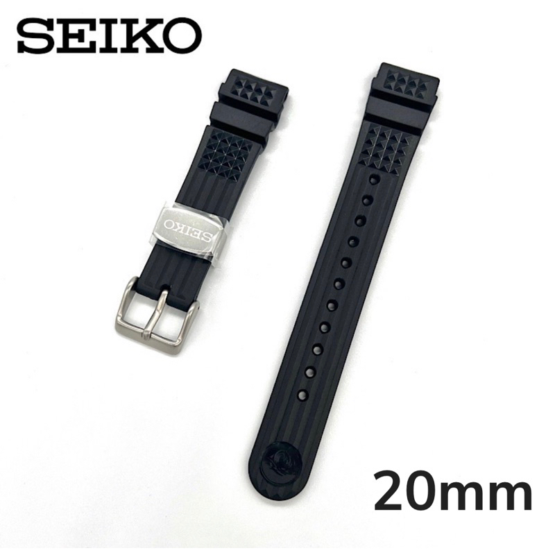 Original) Seiko 20mm Black Rubber Strap for Marine Master MM300 SBDX017  R02X011J0 | Shopee Malaysia