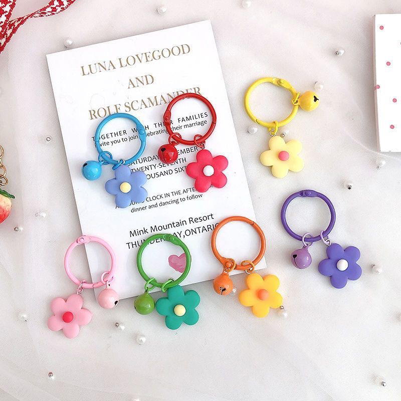 ??Flower Star keychain/pendant/PVC/ CUTE keychain/graduate/ Gift for friend/DOOR Gift/teacher day