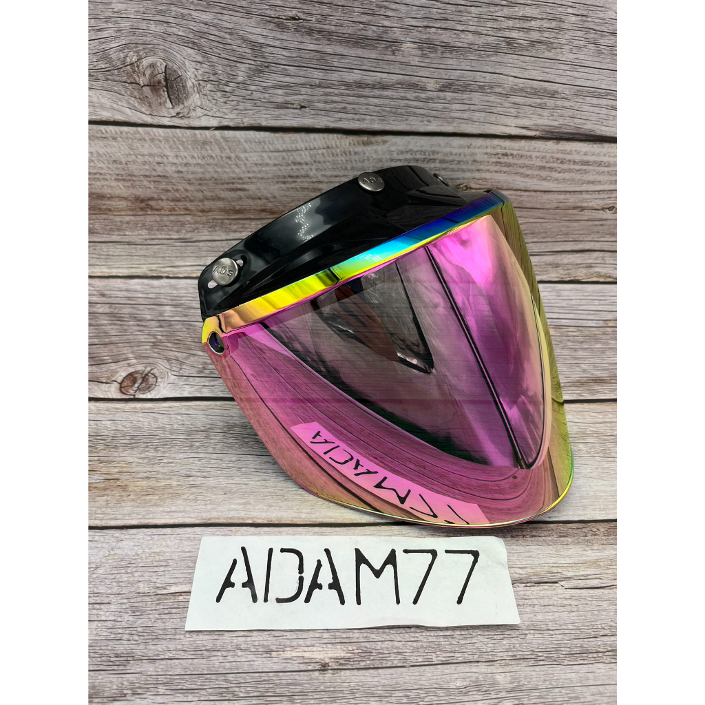 BOGO BIKKO VISOR TINTED CERMIN HELMET 3 Pin BIKKO / BOGO Visor Siang