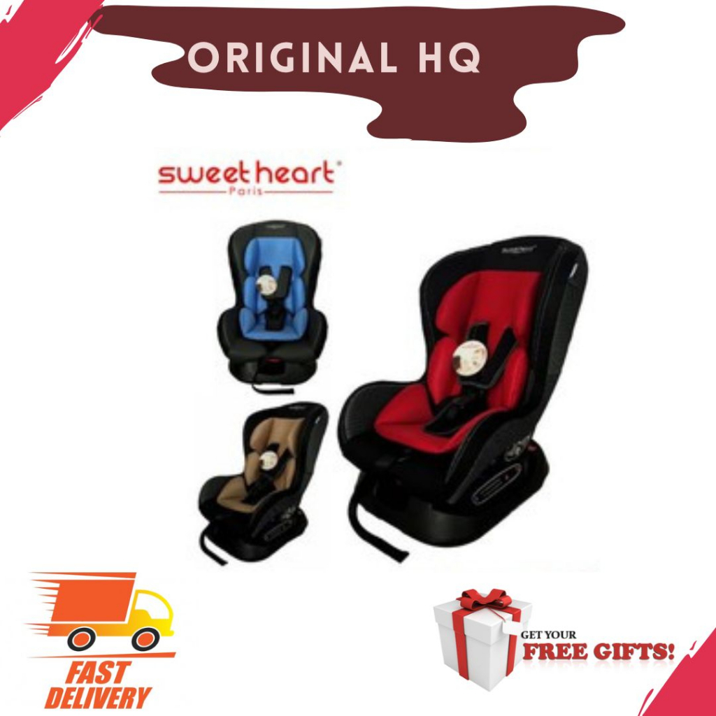 [CLEARANCE STOCK PKPB] - CARSEAT BABY SWEET HEART PARIS / SWEETHEART CS333 NEWBORN-4 YEARS OLD