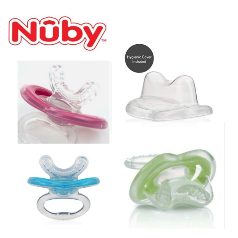 Nuby Natural Touch First Gumeez Pacifier Teether 1pc Shopee Malaysia