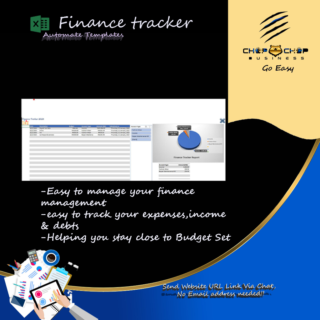 Finance Tracker Excel Template