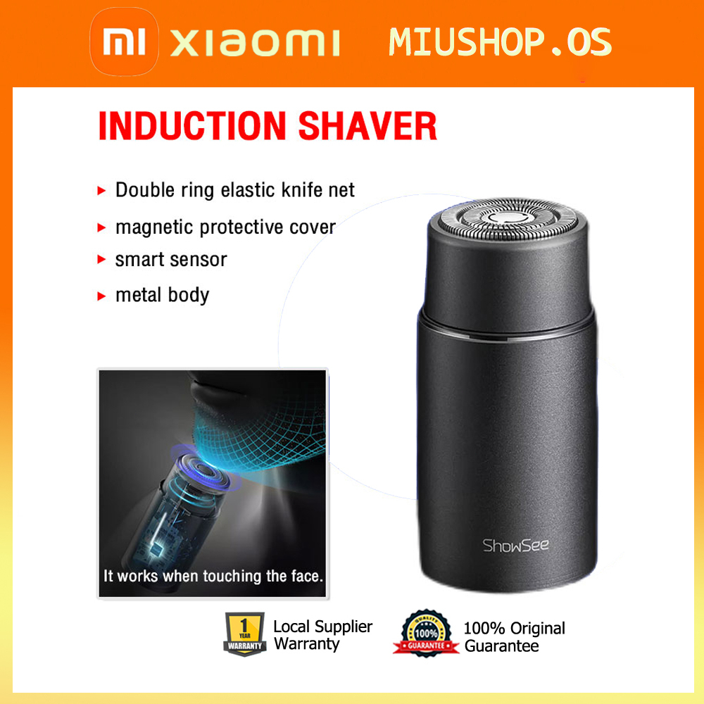 Xiaomi Showsee Electric Shaver Smart Sensor IPX7 Waterproof Wireless Electric Beard Razor Men Dry Wet Beard Trimmer 剃须刀