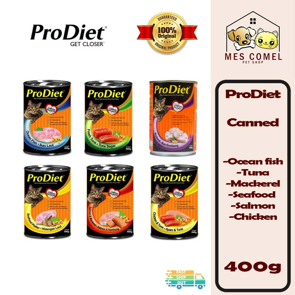 Prodiet Canned Cat Food Diet 400g Shopee Malaysia