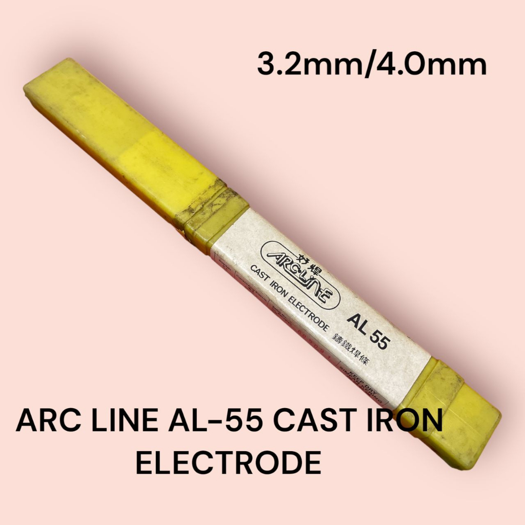 Arc Line AL55 cast iron electrode (3.2mm/ 4.0mm) 1.0KG PER PACK