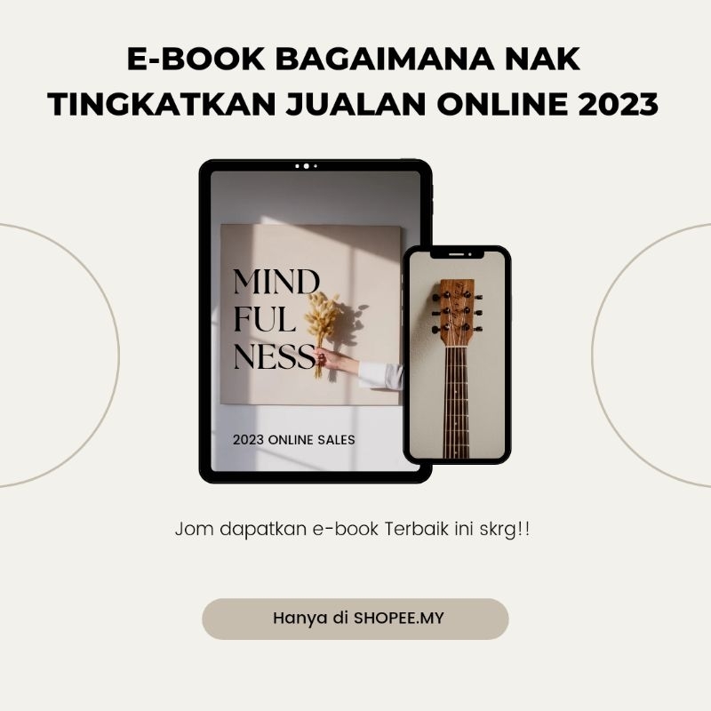 (e-book) BAGAIMANA NAK TINGKATKAN JUALAN ONLINE 2023 NI