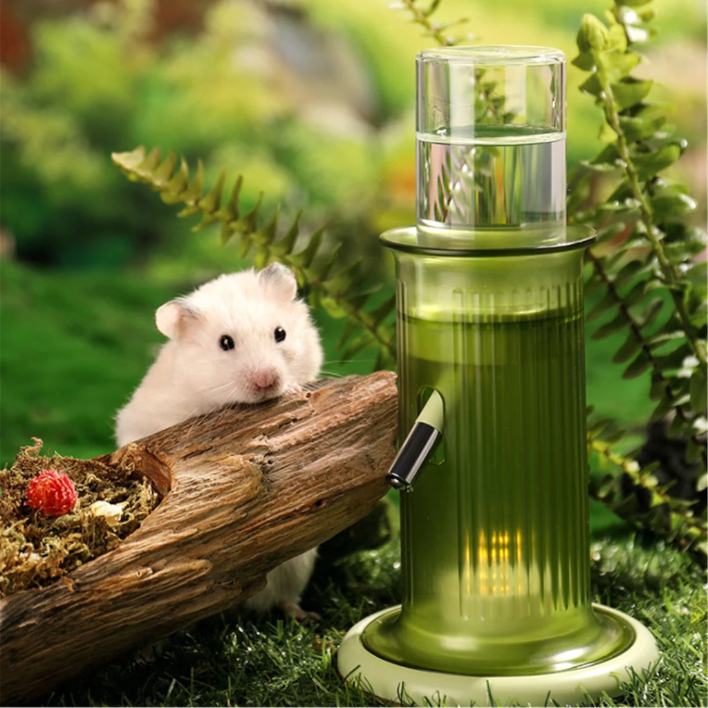 Hamster glass bottle Hamster Drinking Feeder Small animals water bottle