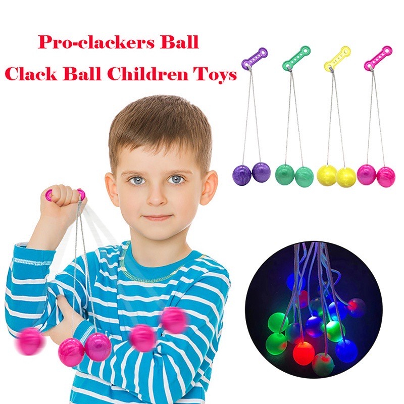 Traditional Viral Lato Latto Light Ball LED Toys Latto Old School Game Toys Ready Stock (Local